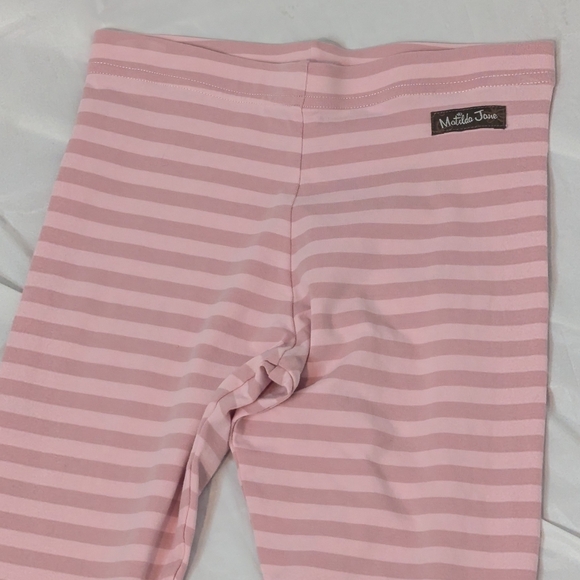 Matilda Jane Girls Ruffle Pants Size 8 Matilda Jane Pink Pants with Ruffle - Picture 3 of 7